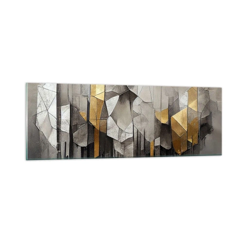 Impression sur verre - Image sur verre - Composition de glace et de lumière - 90x30 cm