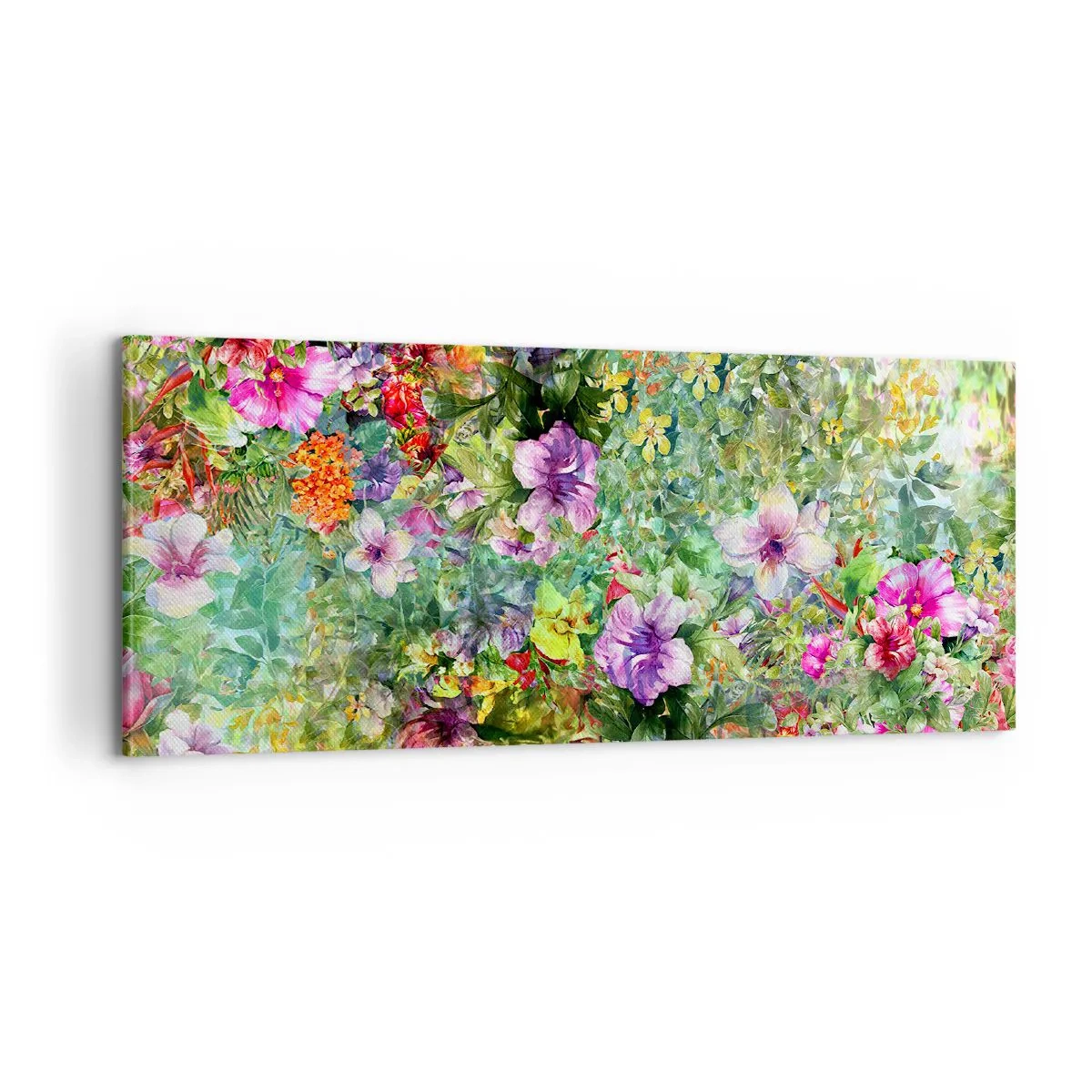 Impression sur toile - Image sur toile - En fleurs pour la perdition - 100x40 cm