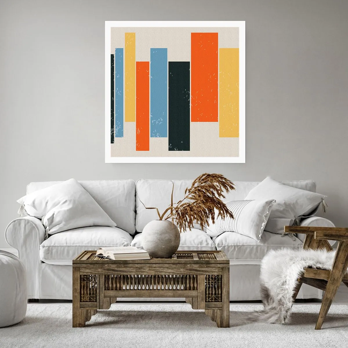 Affiche - Poster - Notation musicale - 30x30 cm