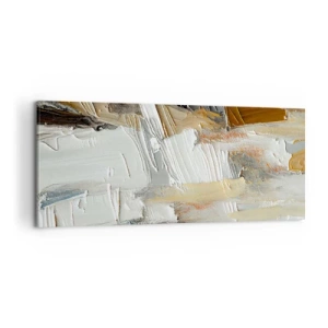 Impression sur toile - Image sur toile - Couches colorées - 100x40 cm