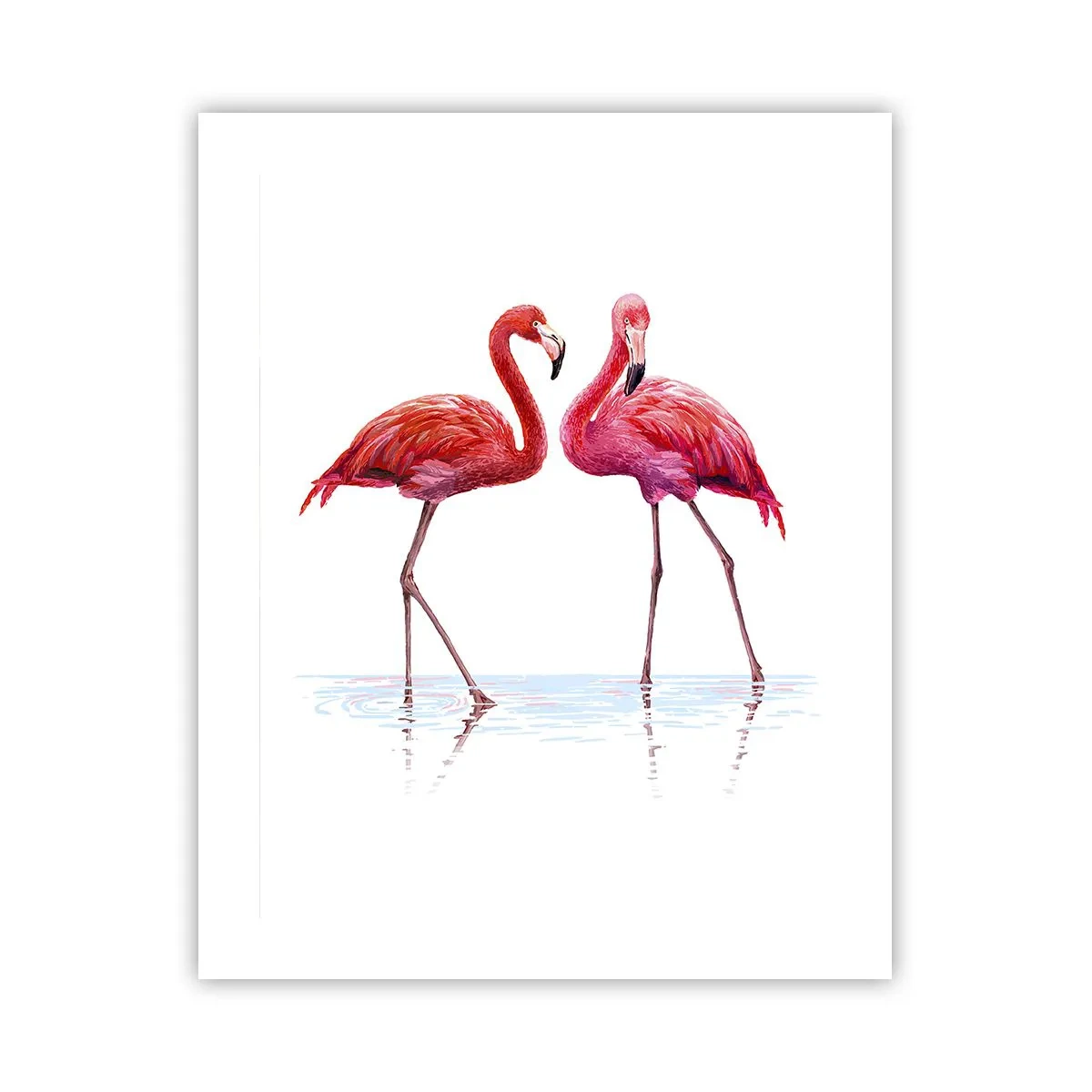 Affiche - Poster - Rendez-vous rose - 40x50 cm