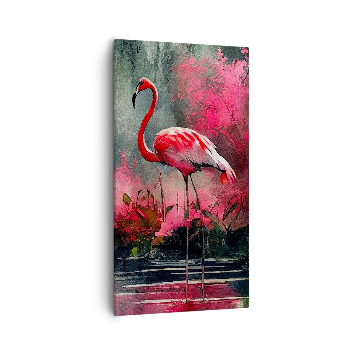 Impression sur toile - Image sur toile - Une leçon de grâce naturelle - 55x100 cm