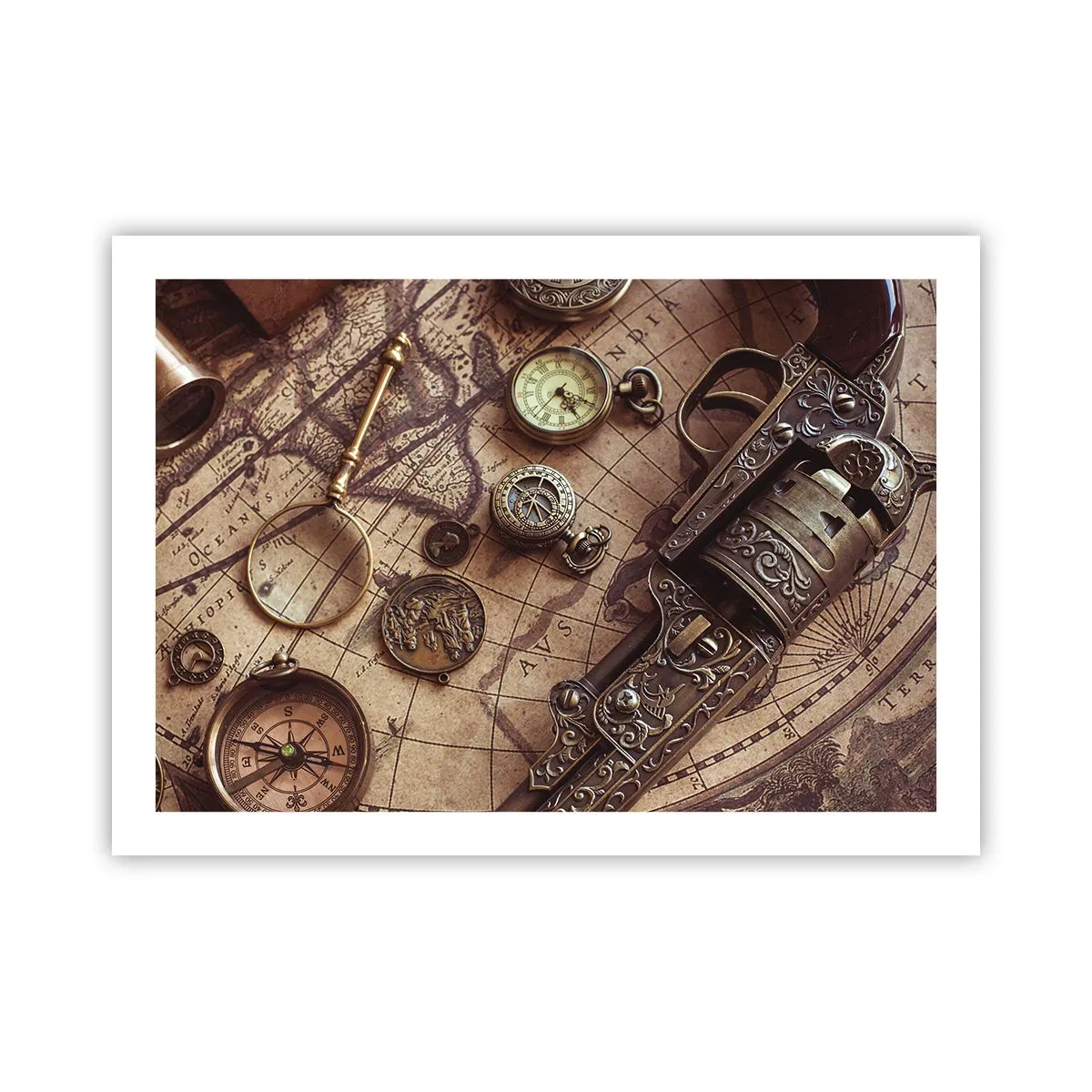 Affiche - Poster - L'aventure appelle - 70x50 cm