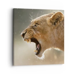 Impression sur toile - Image sur toile - Essayez  de ne pas écouter - 40x40 cm