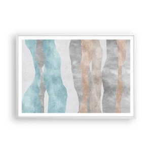 Affiche dans un cadre blanc - Poster - Une étude de proximité - 100x70 cm