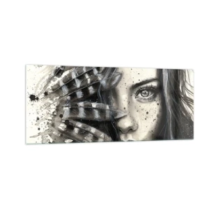 Impression sur verre - Image sur verre - Beauté sauvage - 100x40 cm