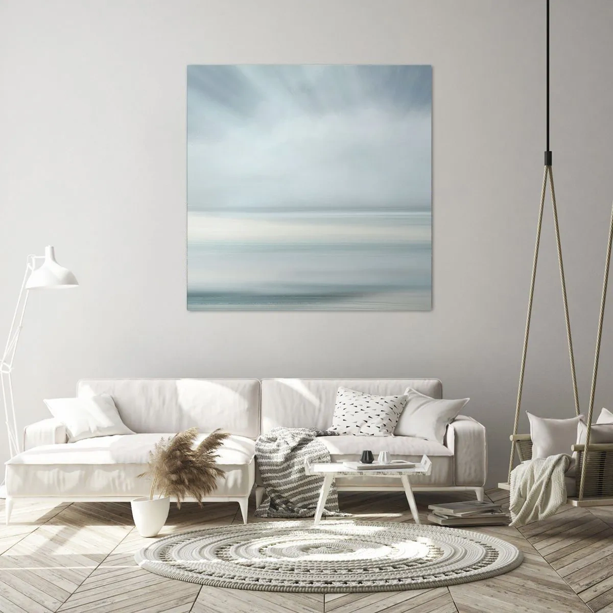 Impression sur toile - Image sur toile - Paix à l'horizon - 70x70 cm