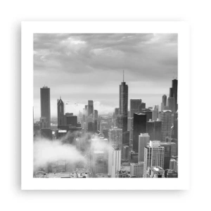 Affiche - Poster - Paysage américain - 50x50 cm