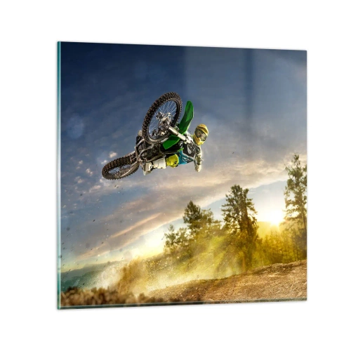 Impression sur verre - Image sur verre - Activez les émotions ! - 60x60 cm