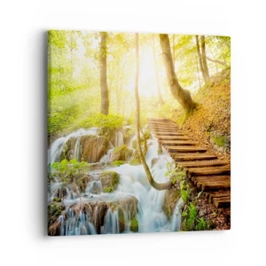 Impression sur toile - Image sur toile - Une fraîcheur tant désirée - 40x40 cm