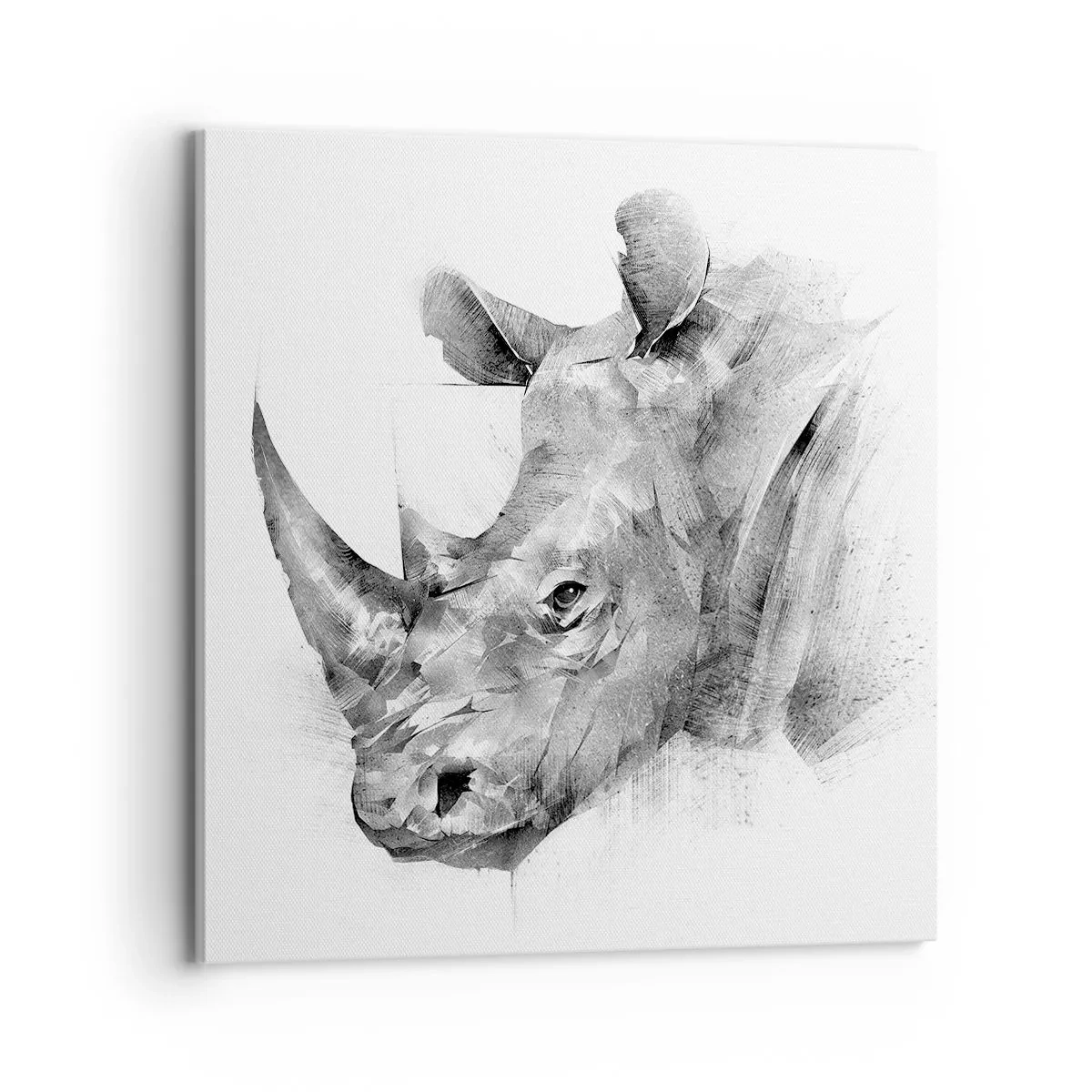 Impression sur toile - Image sur toile - Potrait africain - 70x70 cm