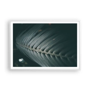 Affiche dans un cadre blanc - Poster - Précision de la nature - 100x70 cm