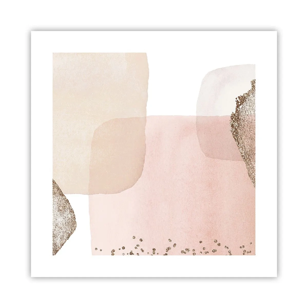 Affiche - Poster - Regard à travers la couleur - 40x40 cm