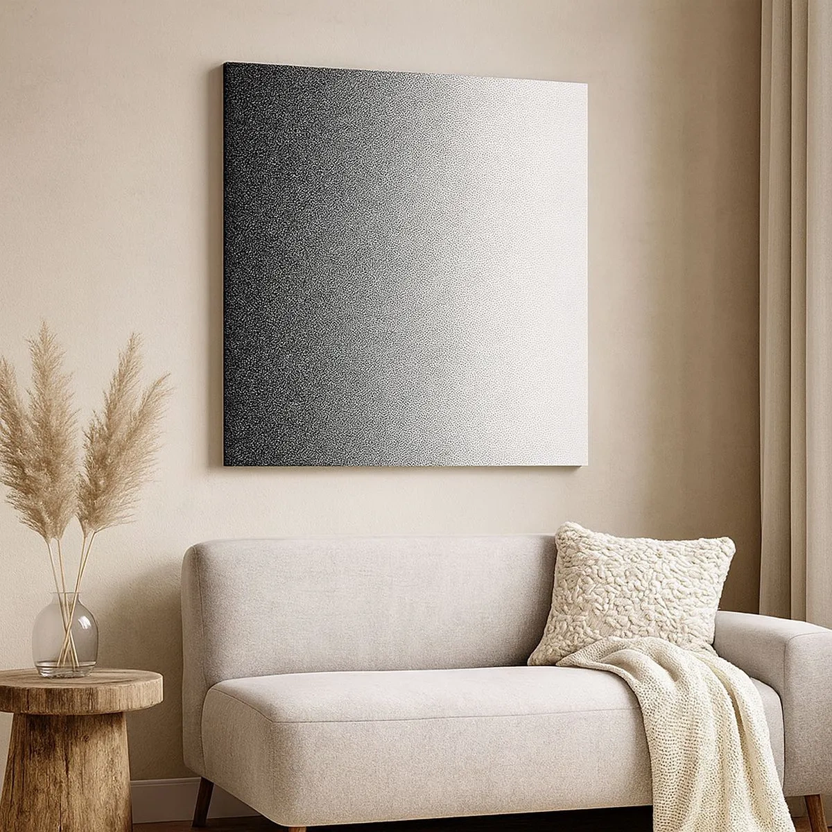 Impression sur toile - Image sur toile - Du coté de la lumière - 30x30 cm