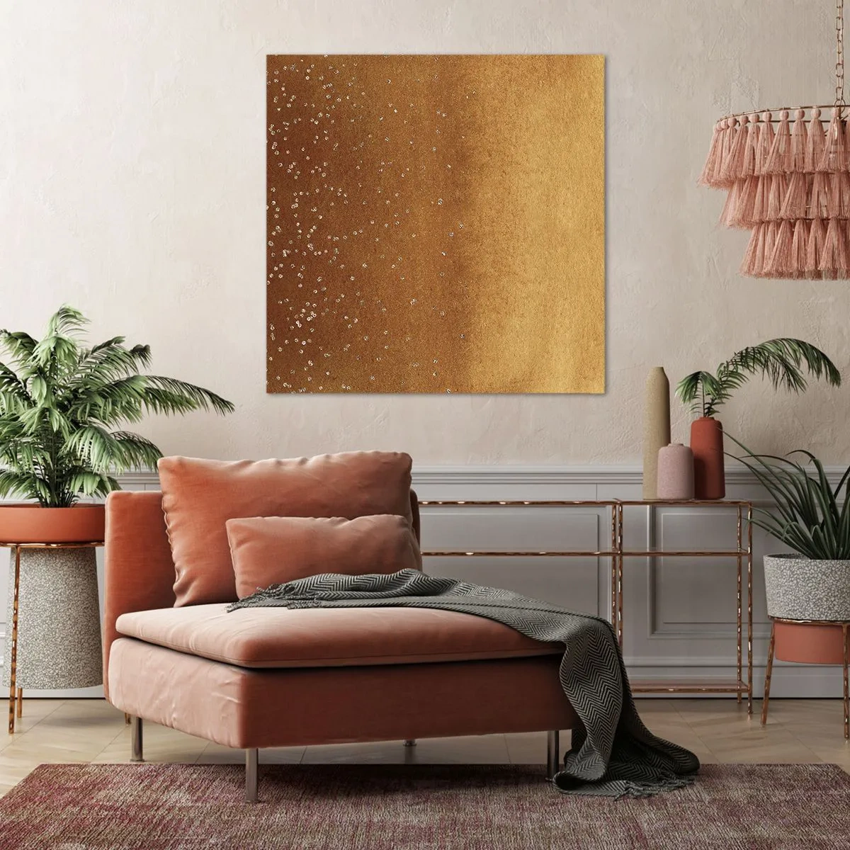 Impression sur toile - Image sur toile - Origine du monde - 40x40 cm