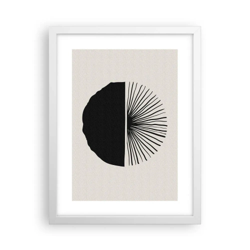 Affiche dans un cadre blanc - Poster - Une gamme de possibilités - 30x40 cm