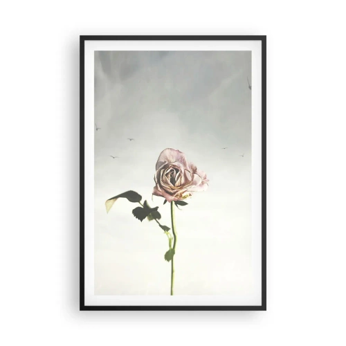Affiche dans un cadre noir - Poster - Bonjour de printemps - 61x91 cm
