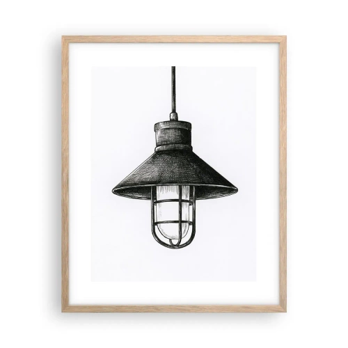 Affiche dans un chêne clair - Poster - Comme il y a des années… - 40x50 cm