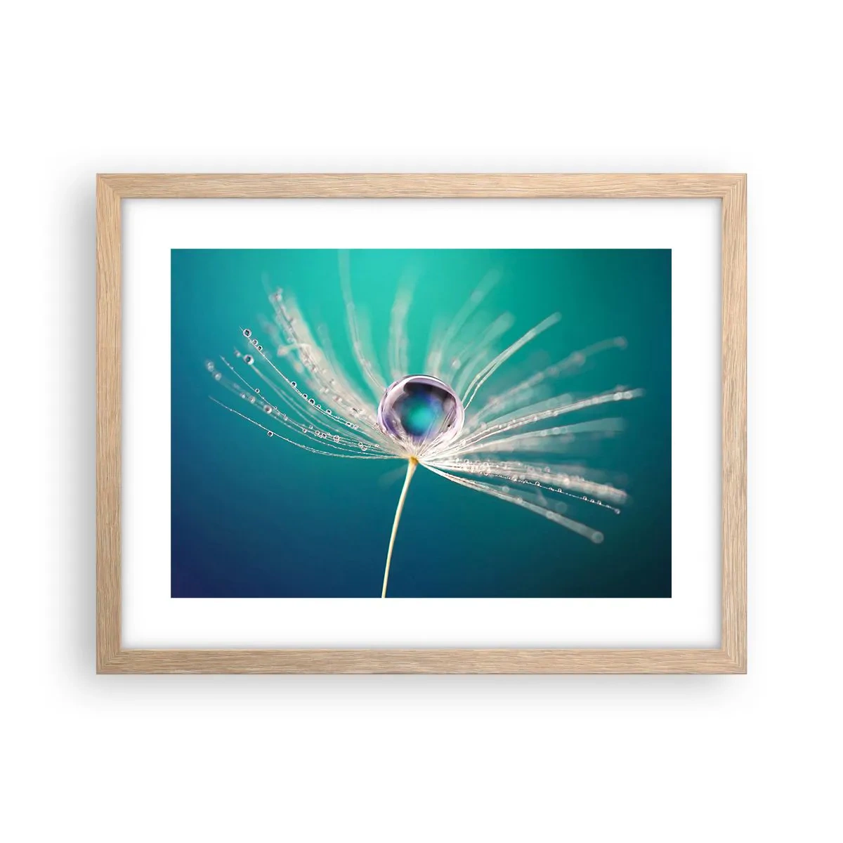 Affiche dans un chêne clair - Poster - Moment mystique - 40x30 cm