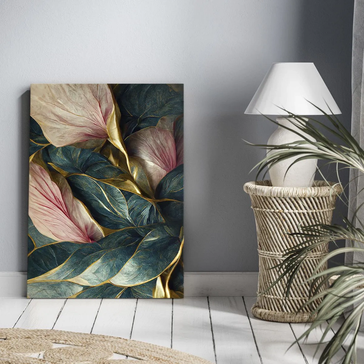 Impression sur toile - Image sur toile - Élégance et style naturels - 45x80 cm