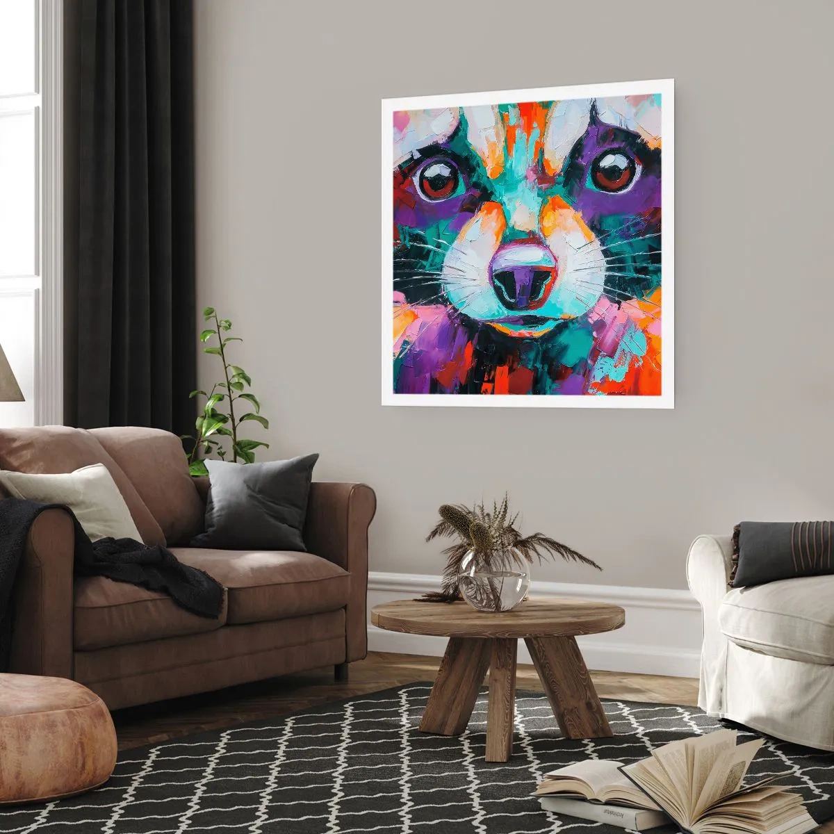 Affiche - Poster - Uniquement de belles émotions - 30x30 cm