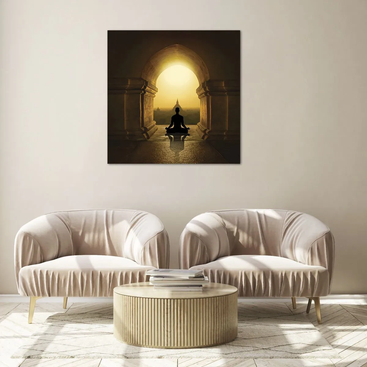 Impression sur verre - Image sur verre - Pleine harmonie - 60x60 cm