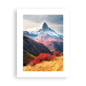 Affiche - Poster - Automne alpin - 30x40 cm