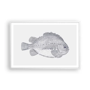 Affiche dans un cadre blanc - Poster - Pour l'album du naturaliste - 91x61 cm