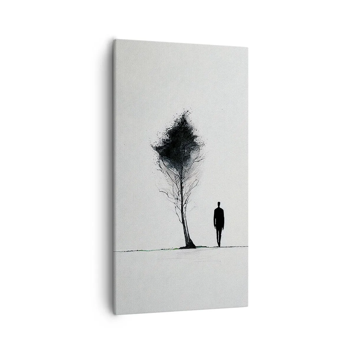 Impression sur toile - Image sur toile - Nous errons tous - 55x100 cm