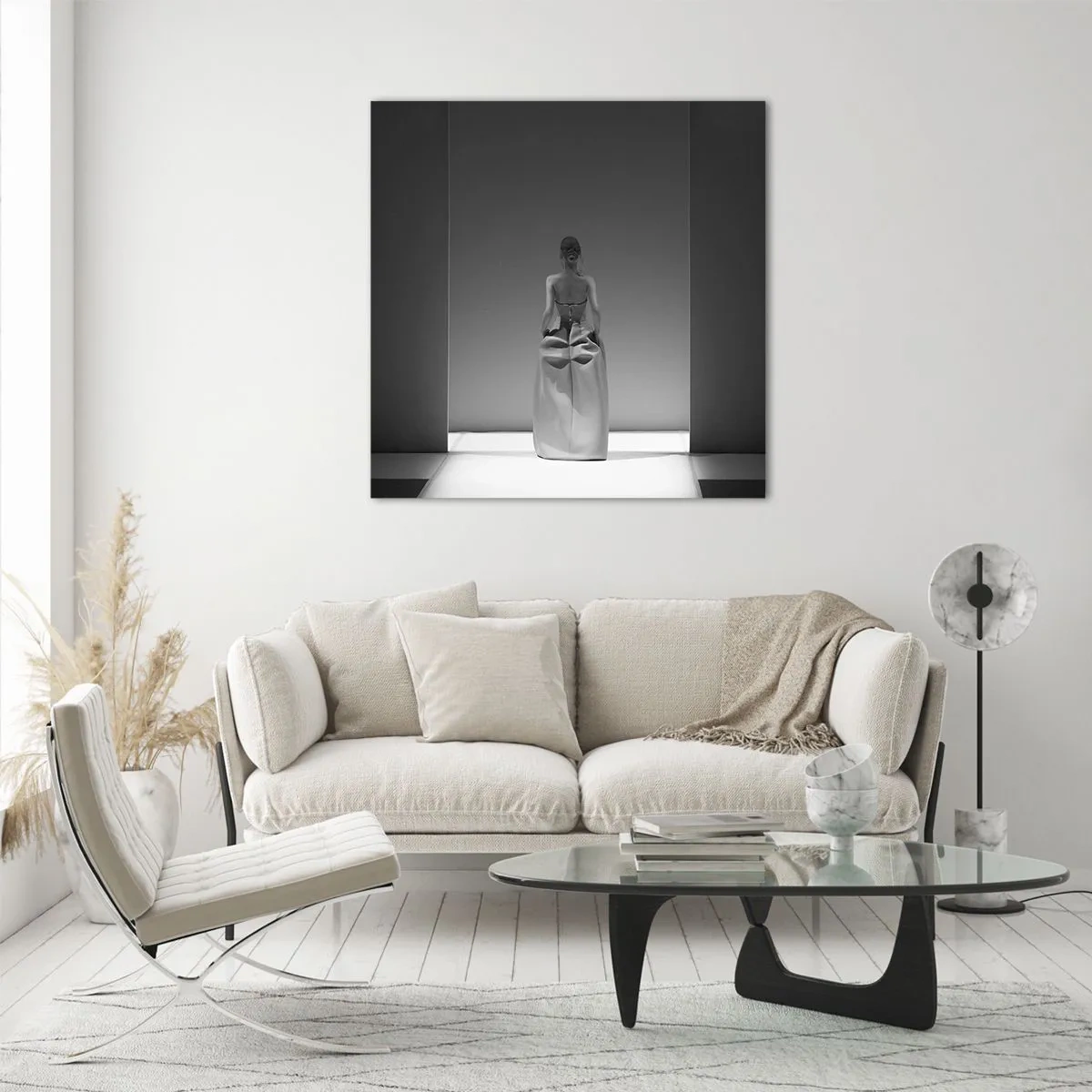Impression sur verre - Image sur verre - Simplicité raffinée - 40x40 cm
