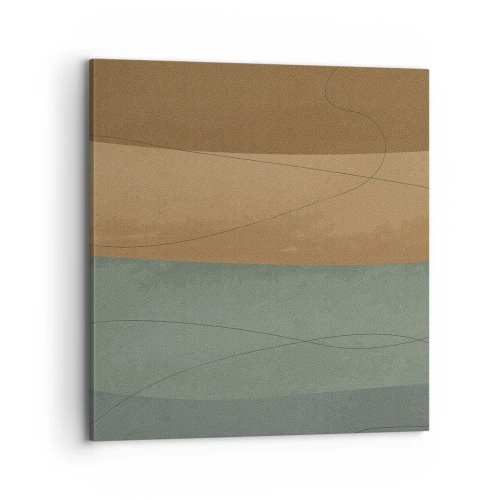 Impression sur toile - Image sur toile - Composition horizontale - 70x70 cm