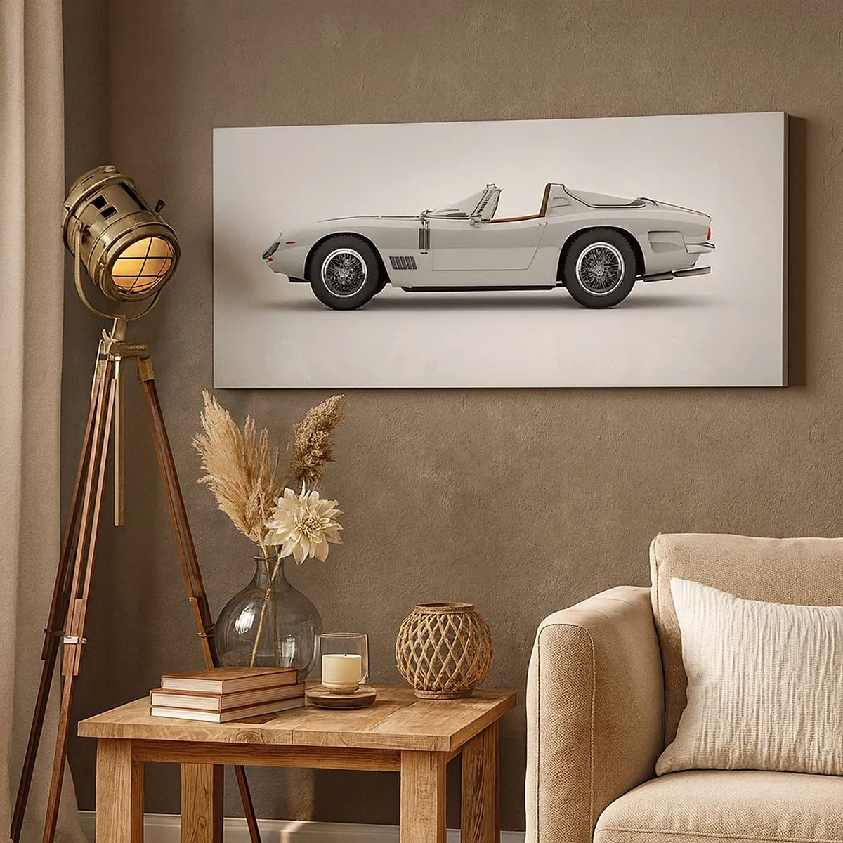 Impression sur toile - Image sur toile - Promesse de plaisir - 100x40 cm