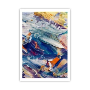 Affiche - Poster - Confusion des couleurs - 70x100 cm