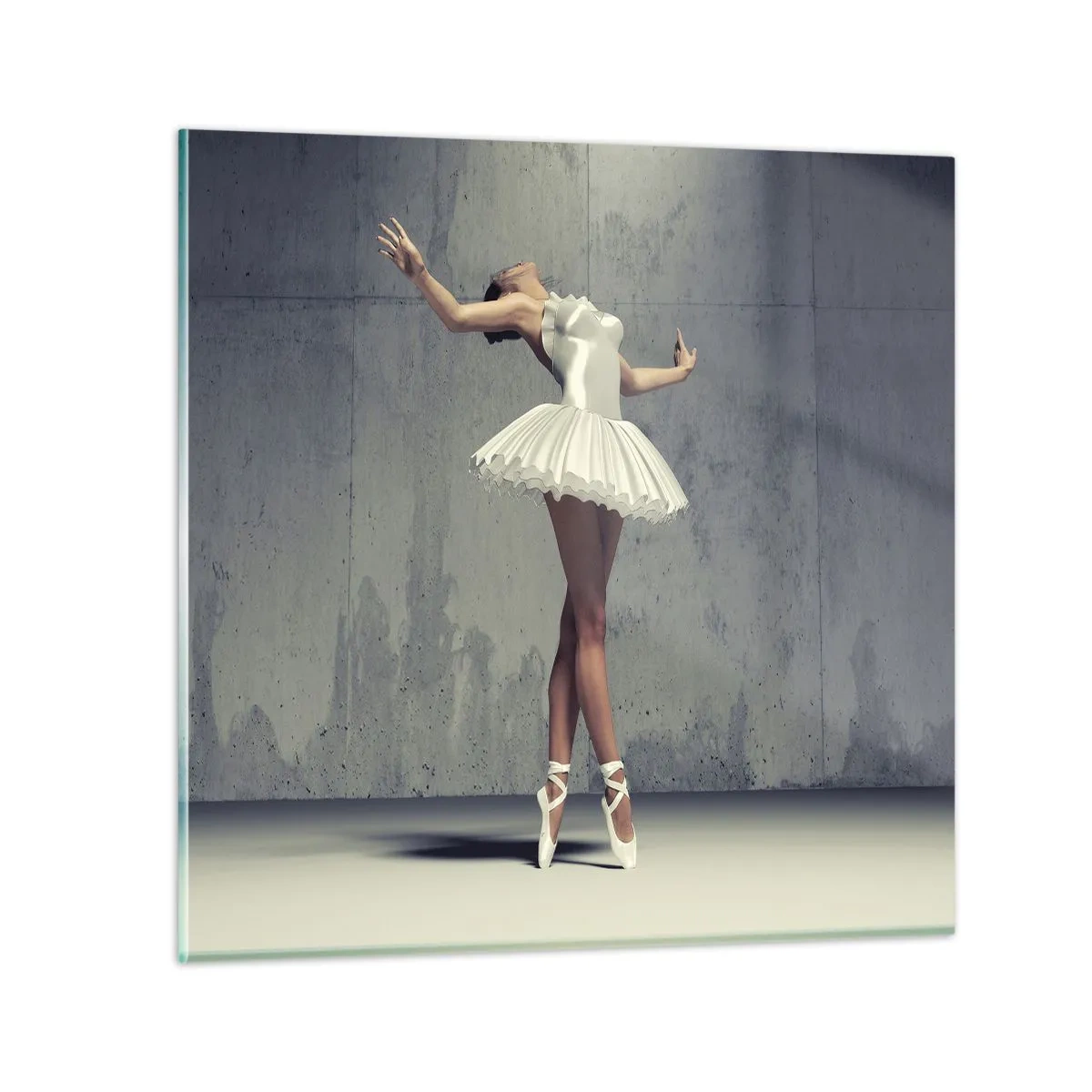 Impression sur verre - Image sur verre - Léger comme un oiseau - 50x50 cm