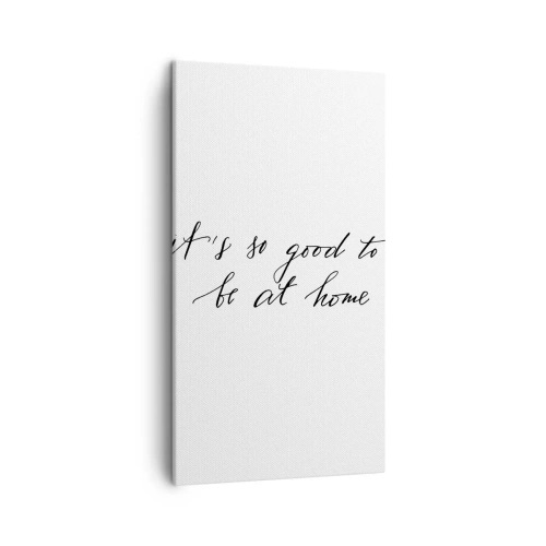 Impression sur toile - Image sur toile - Toute la vérite - 45x80 cm