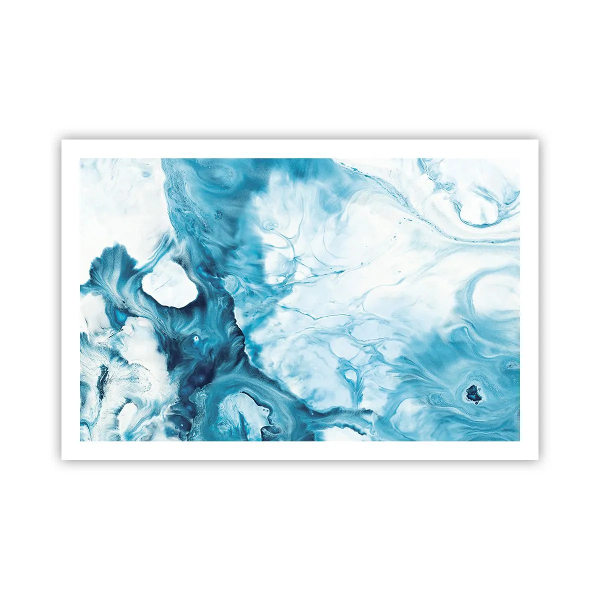 Affiche - Poster - Concert de bleu - 91x61 cm
