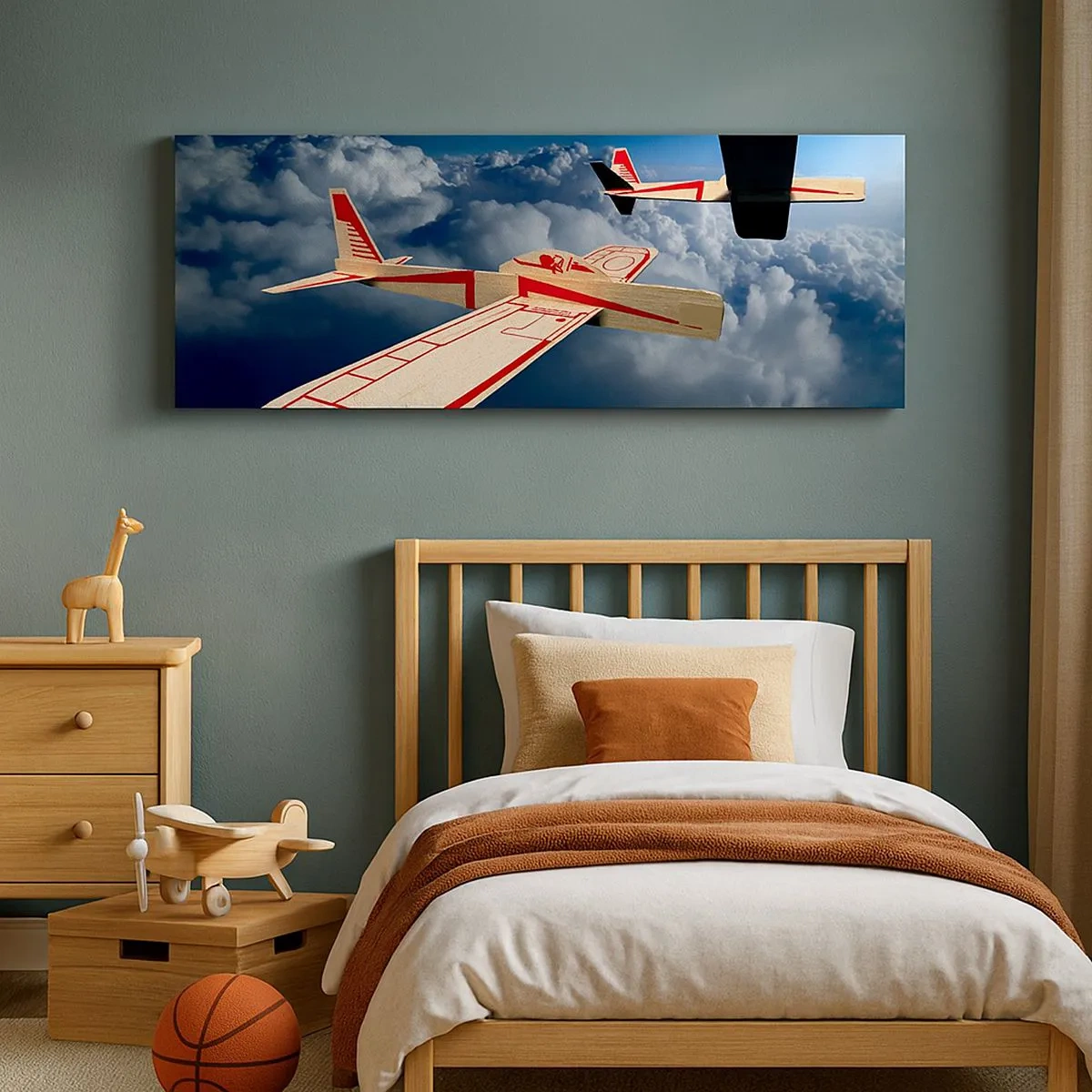 Impression sur toile - Image sur toile - Encore plus haut, encore plus loin - 100x40 cm