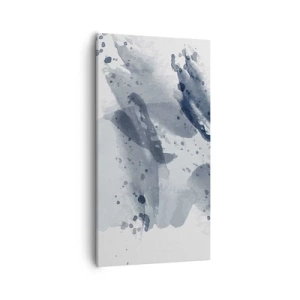 Impression sur toile - Image sur toile - Étude de la nature de l'eau - 55x100 cm