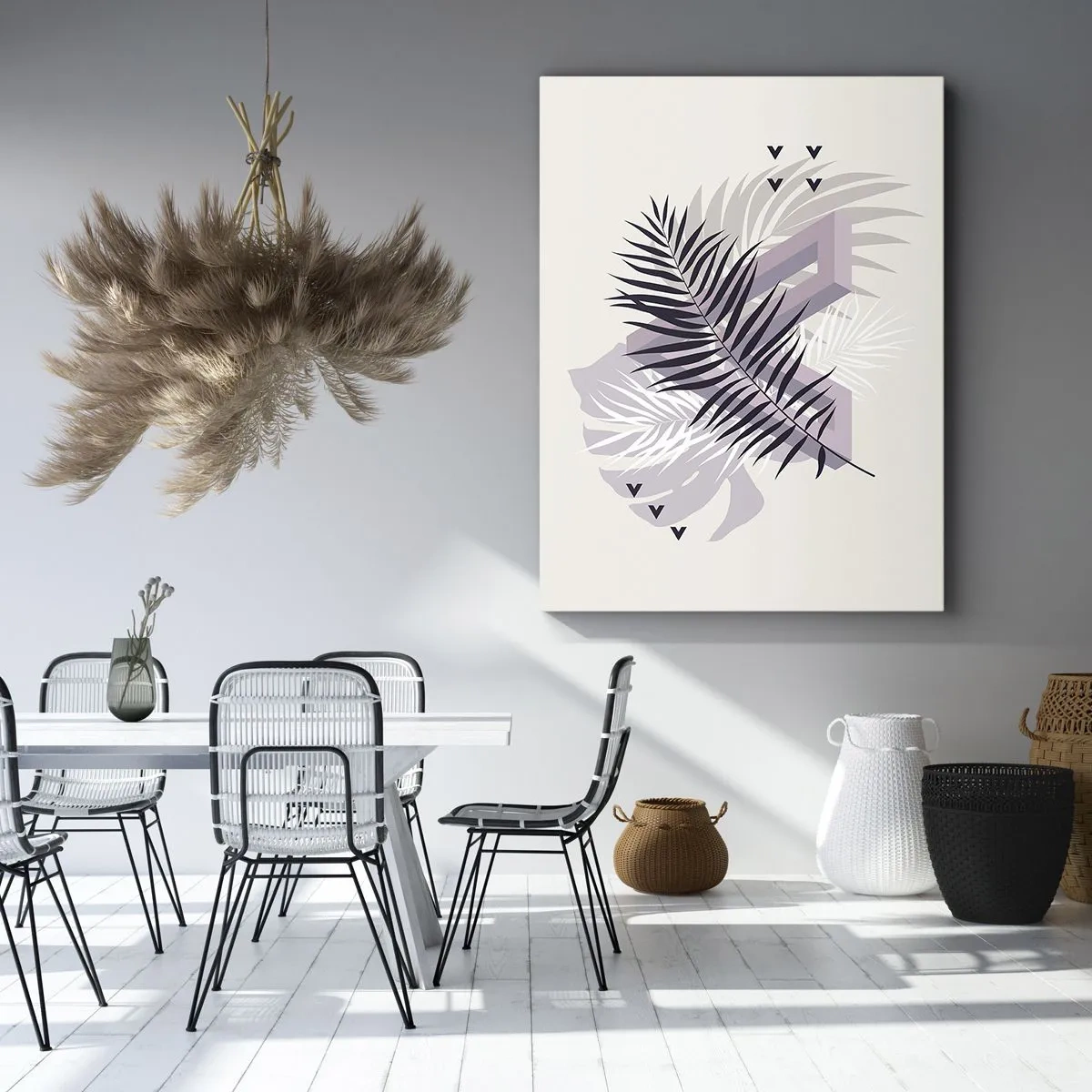 Impression sur toile - Image sur toile - L'ombre de l'obscurité - 45x80 cm