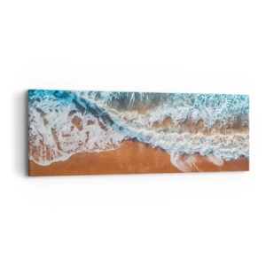 Impression sur toile - Image sur toile - Toujours ensemble - 90x30 cm