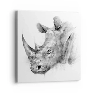 Impression sur toile - Image sur toile - Potrait africain - 30x30 cm