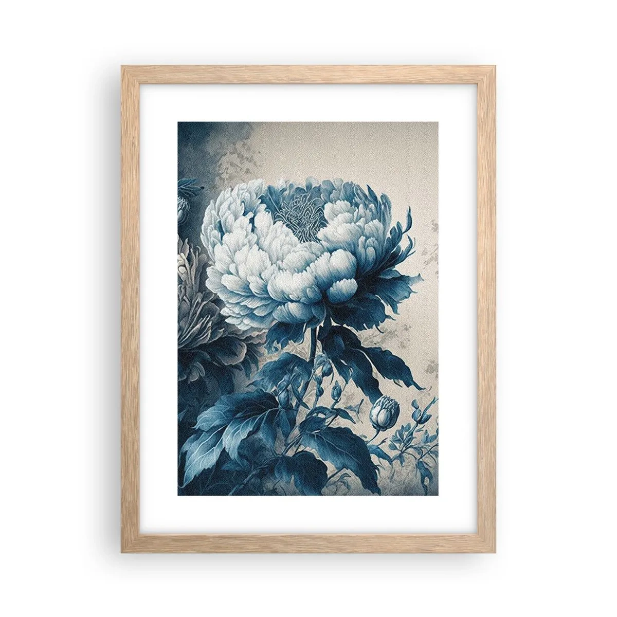 Affiche dans un chêne clair - Poster - Paire assortie - 30x40 cm