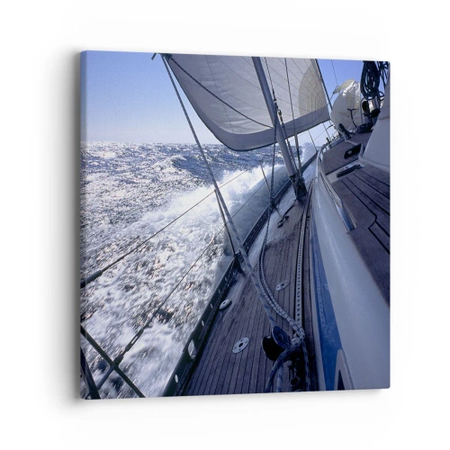 Impression sur toile - Image sur toile - Je sais ce que c'est d'être un oiseau - 40x40 cm