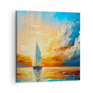 Impression sur toile - Image sur toile - Expédition en or - 60x60 cm