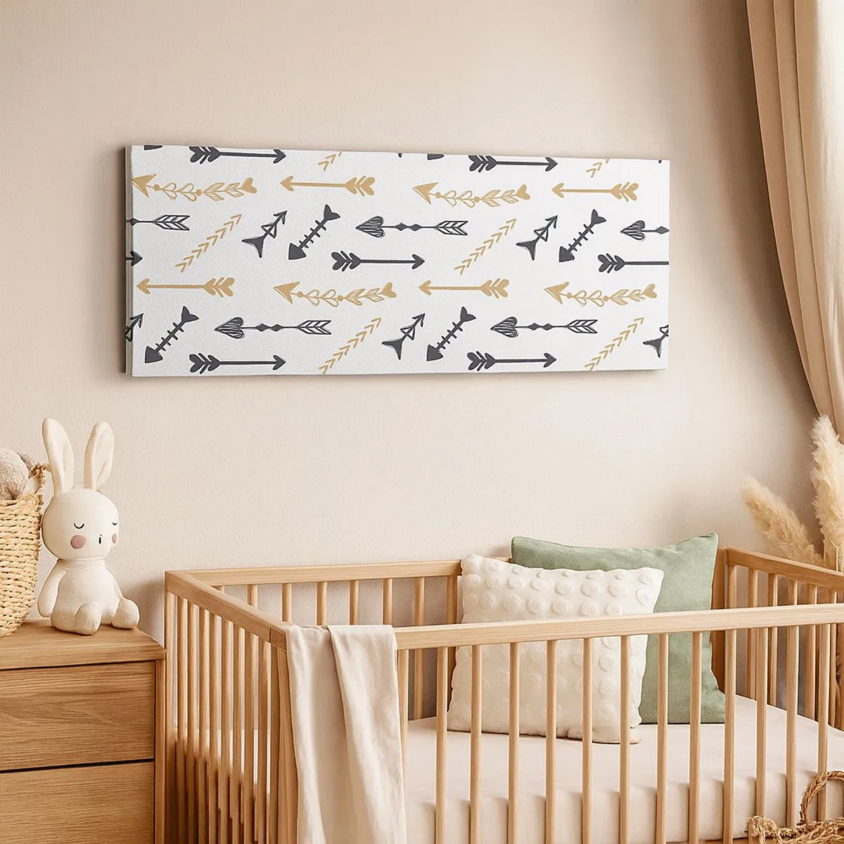 Impression sur toile - Image sur toile - Le rêve de l'archer - 100x40 cm