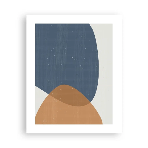 Affiche - Poster - Ovales et influences - 40x50 cm