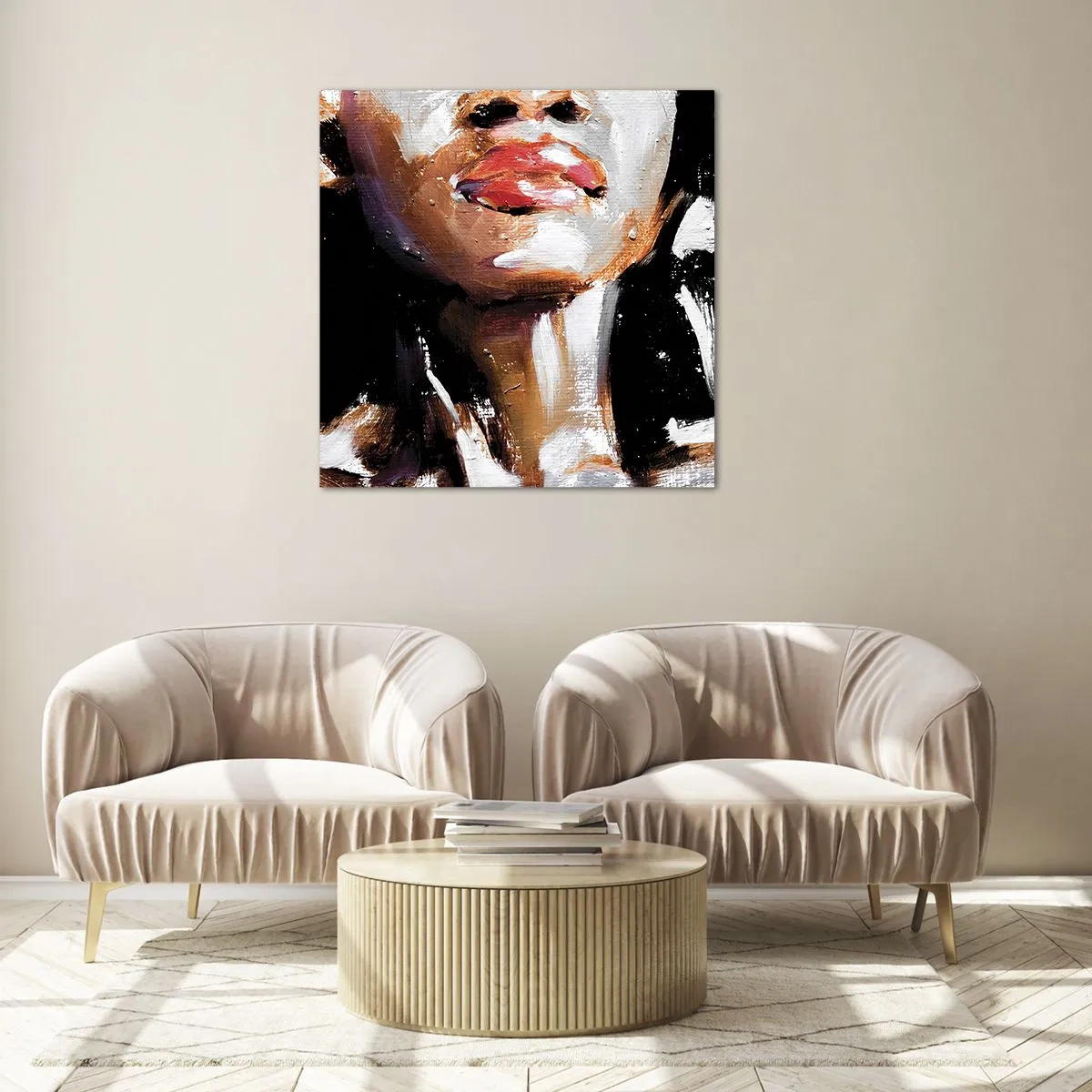 Impression sur verre - Image sur verre - Fierté sans préjugés - 60x60 cm