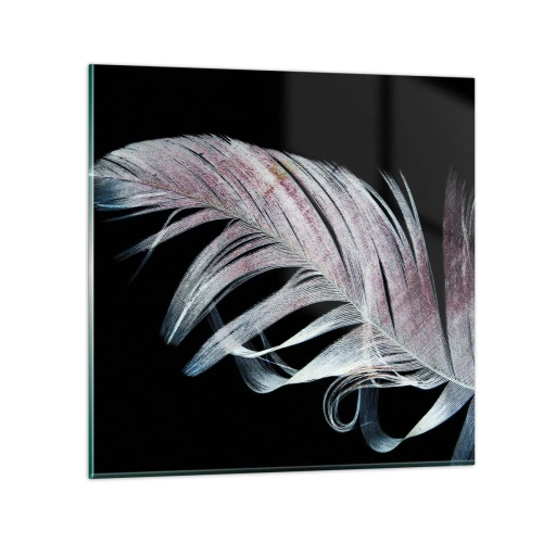 Impression sur verre - Image sur verre - Pensez au toucher - 60x60 cm