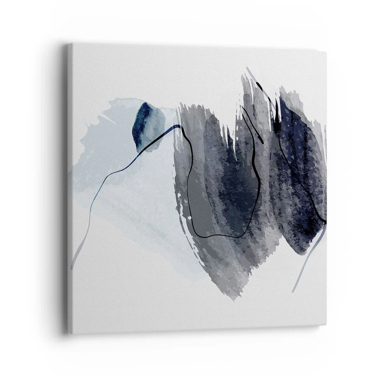 Impression sur toile - Image sur toile - Intensité et mouvement - 40x40 cm
