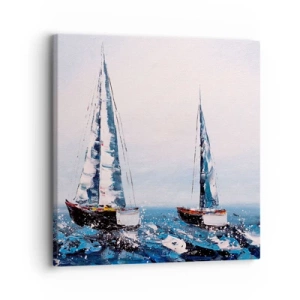 Impression sur toile - Image sur toile - Confrérie du vent - 30x30 cm